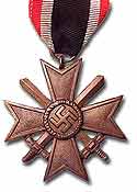 Kriegsverdienstkreuz z. II.Klasse mit Schwerten.  Courtesy of Bill Shea.