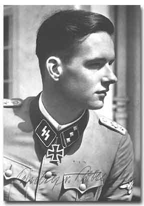 Träger des Ritterkreuz des Eisernen Kreuz SS-Hauptsturmführer Rudolf von Ribbentrop (LAH/HJ)